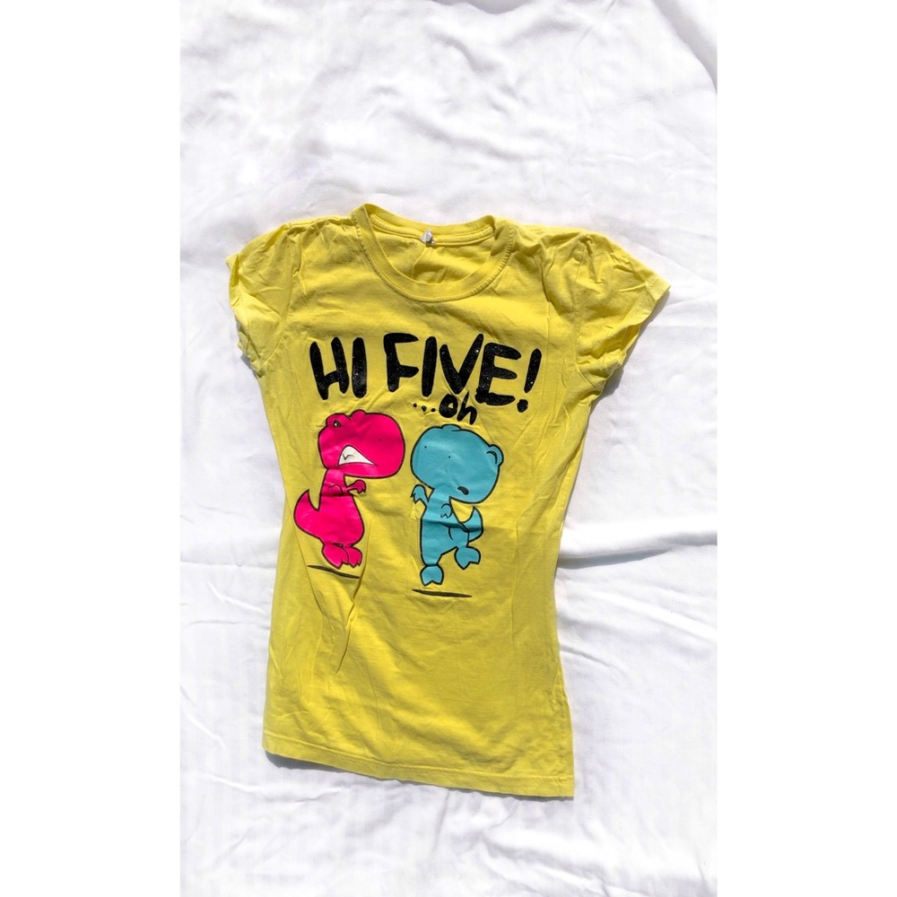 Yellow Dinosaur T-shirt